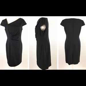 Women's Tahari Arthur S. Levine Black Dress Sz 10